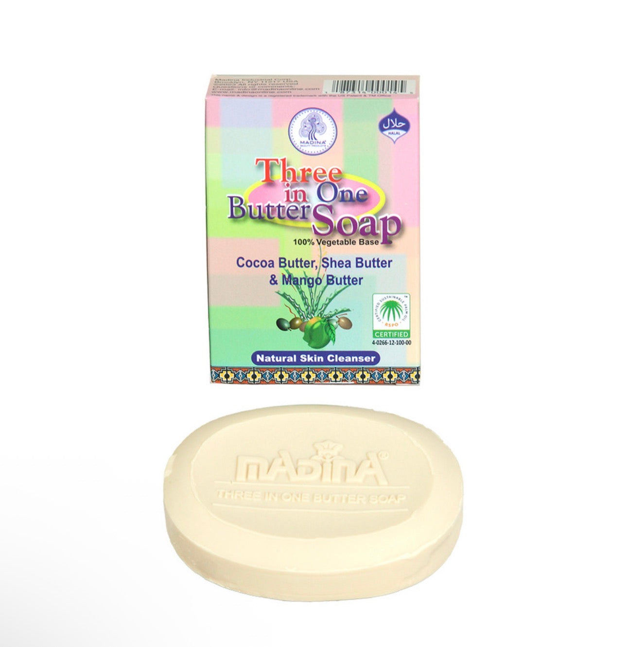 3 in 1 Butter Soap (Shea, Cocoa & Mango)