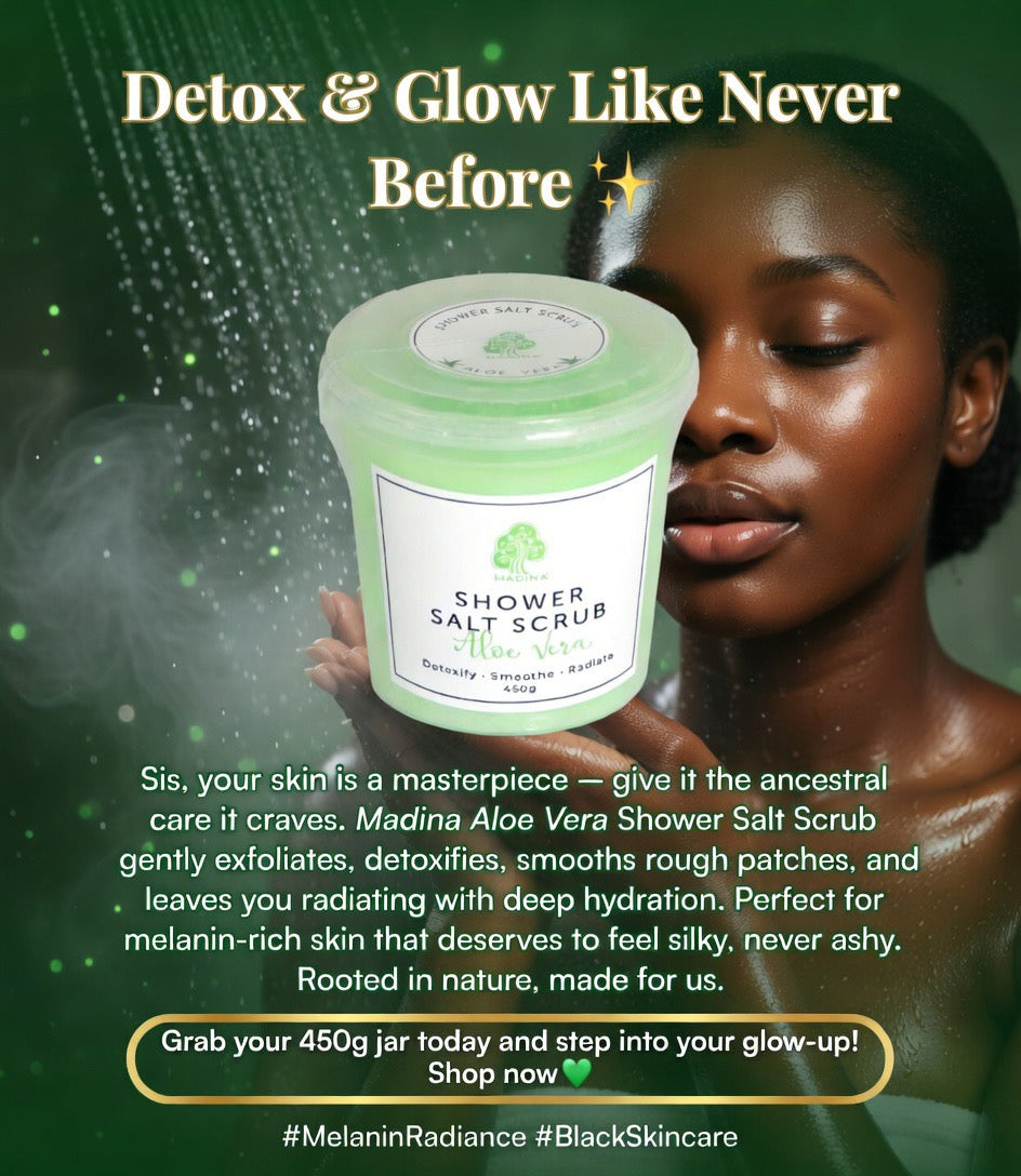 Aloe Vera Shower Salt Scrub