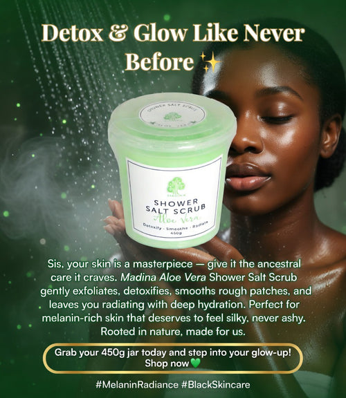 Aloe Vera Shower Salt Scrub