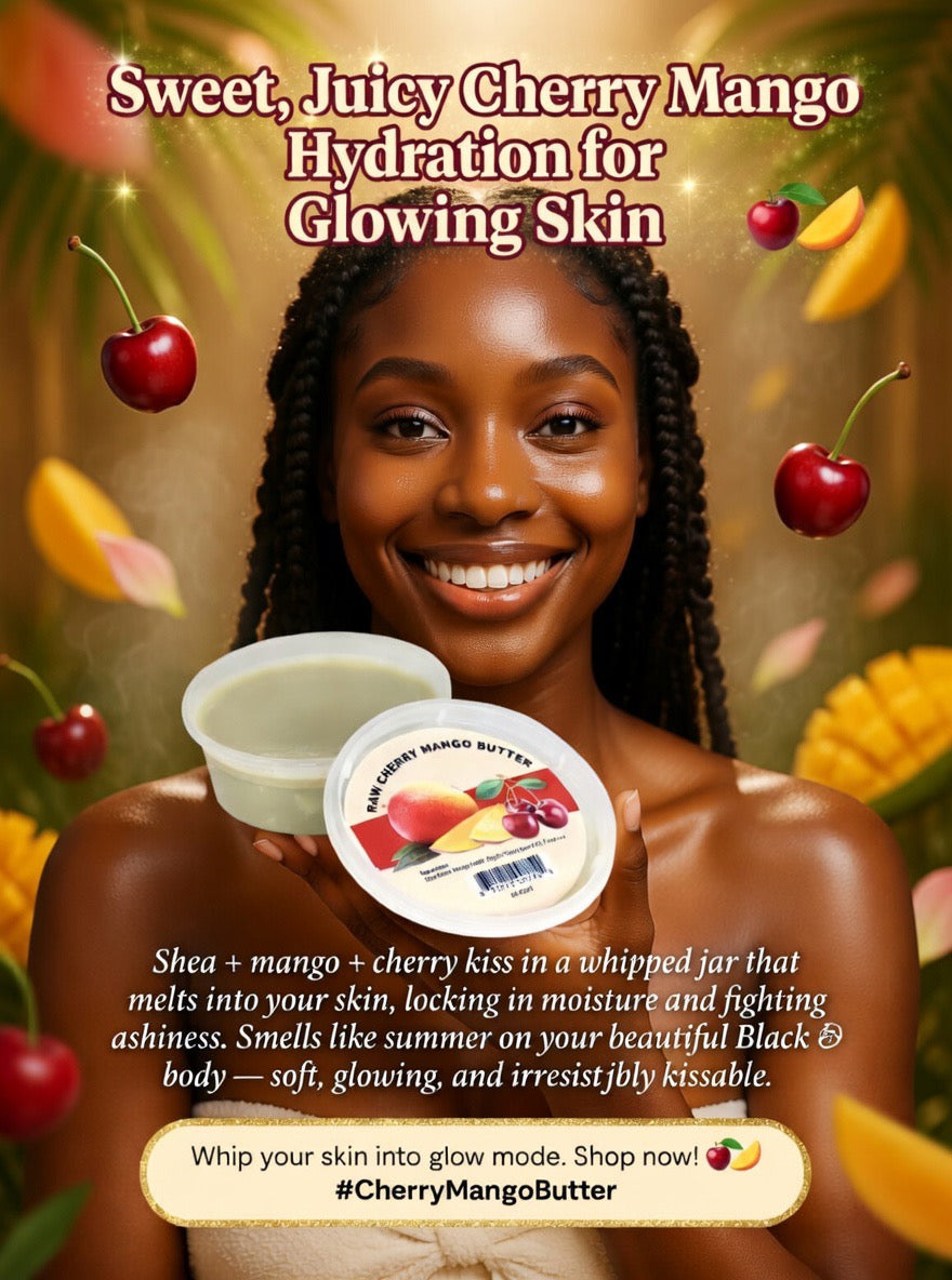 RAW Cherry-Mango Shea Butter