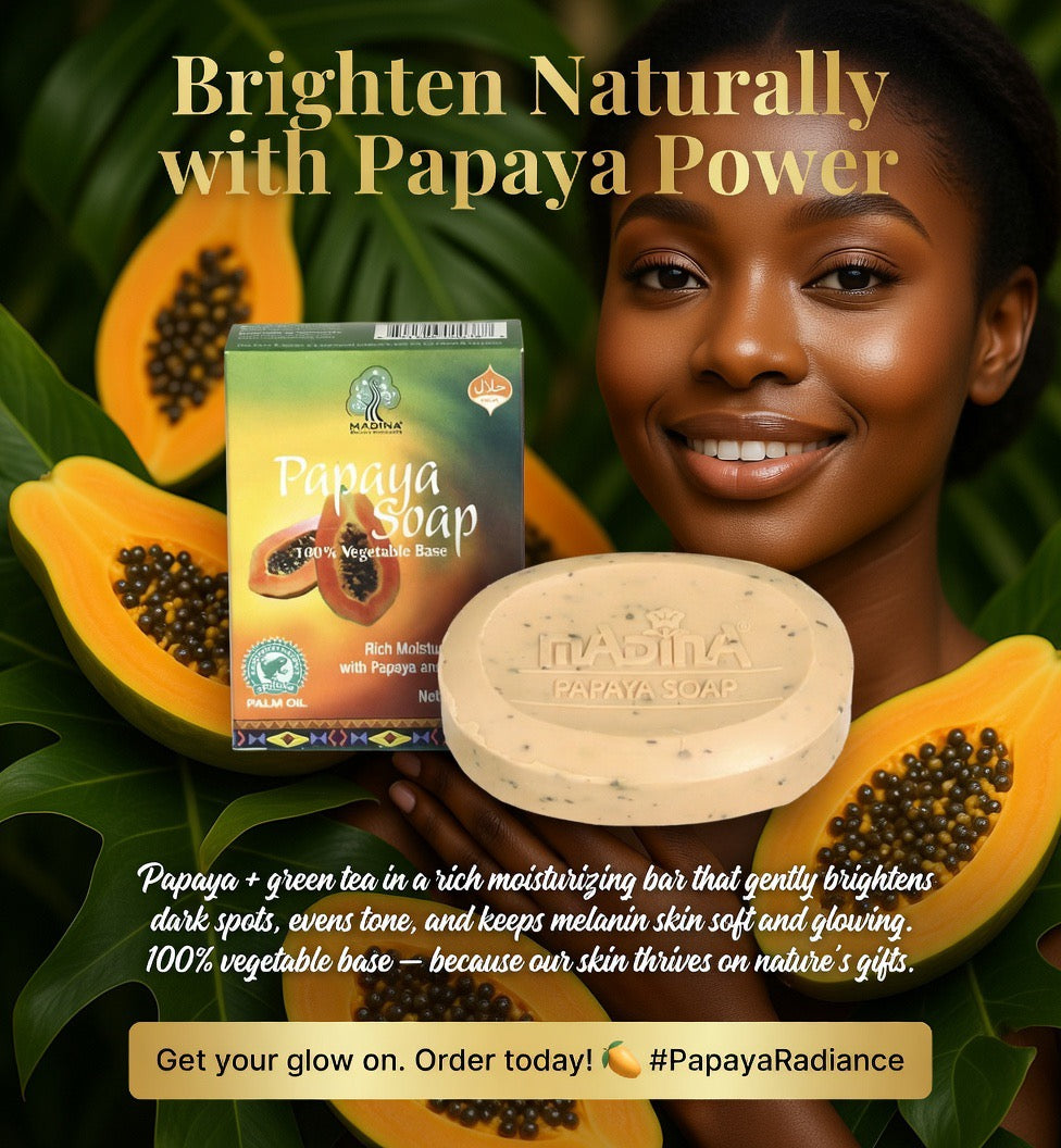 Madina Papaya Shea Butter Soap