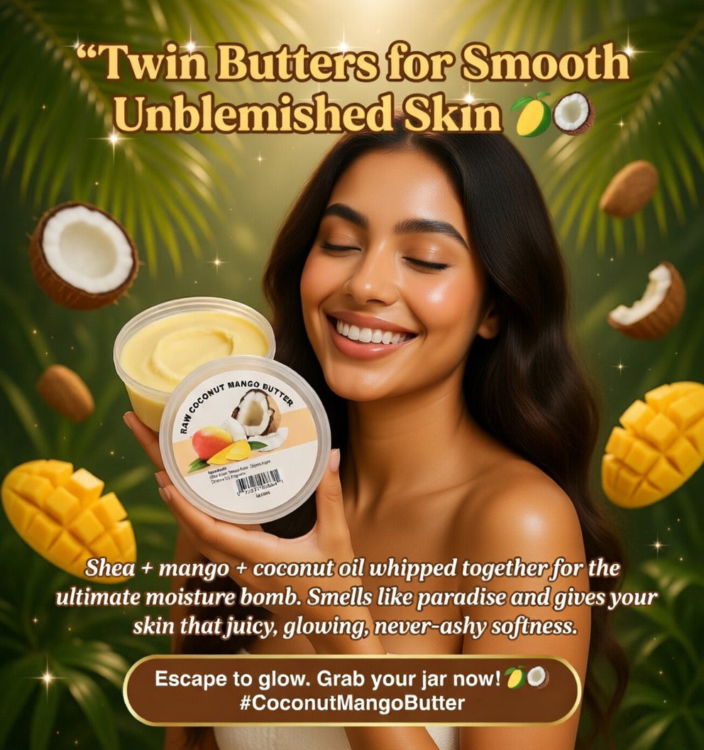 RAW Coconut-Mango Shea Butter