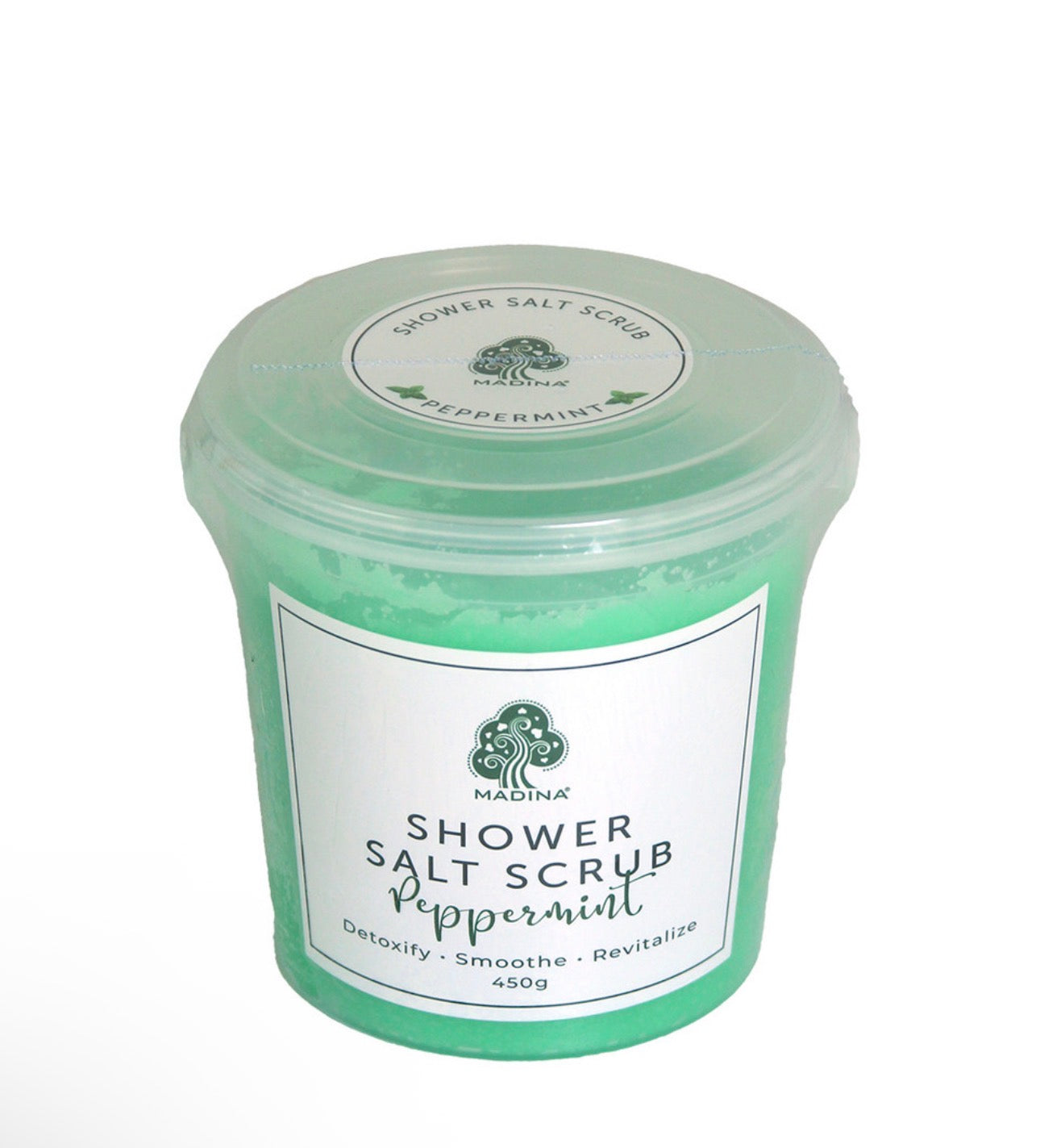 Peppermint Shower Salt  Scrub